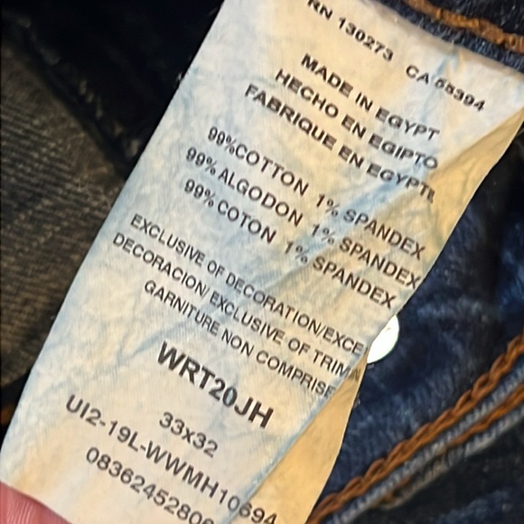 JLN Men’s Wranglers Retro Relaxed Boot Jeans. - Picture 9 of 11